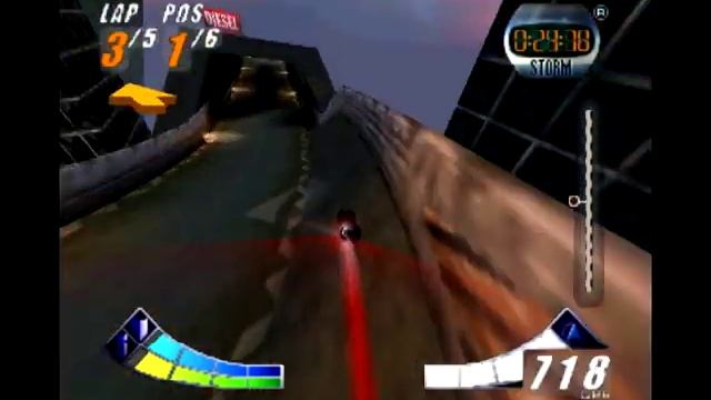 Extreme G Xg2 Gameplay (1:02 in Sound Barrier Break) смотреть онлайн