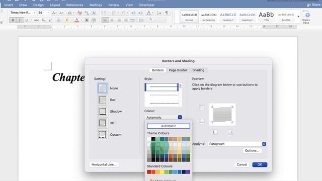 How To Underline Chapter Headings In Word [ Microsoft ] ?? смотреть онлайн