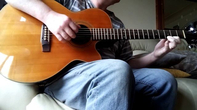 Takamine EG540C Guitar TK4N Preamp - Quick Demo Early One Morning! смотреть онлайн