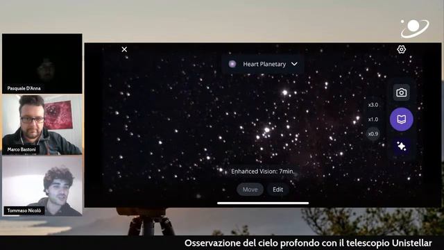 Osservazione del cielo profondo con il telescopio Unistellar смотреть онлайн