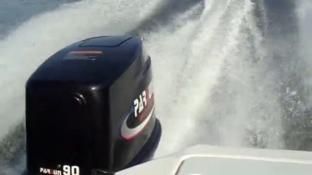 90hp PARSUN Outboard. World's First Water Test.
