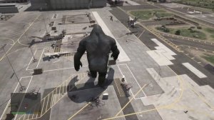 GTA 5 King kong vs Hulk