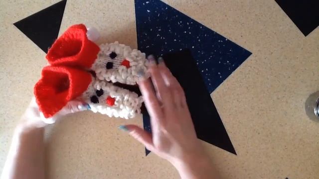 Пинетки Дед Мороз спицами( анонс). С Новым годом друзья!!! смотреть онлайн