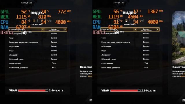 Разгон видеокарты GTX 1050, тесты FPS и перегрева