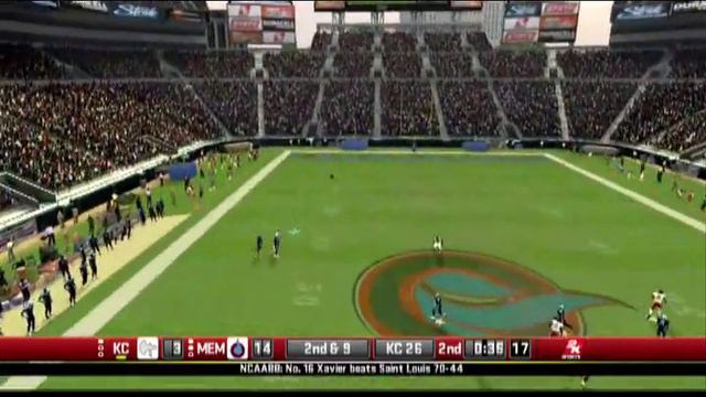 NFL 2k8 season 3 Mr Coldsteel vs LeeroyJenkyns смотреть онлайн