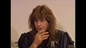 Оззи Осборн ,Зак Уайлд Странное Интервью(Русская Озвучка).