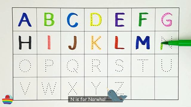 English Alphabet in Colors with Funny Illustrations смотреть онлайн