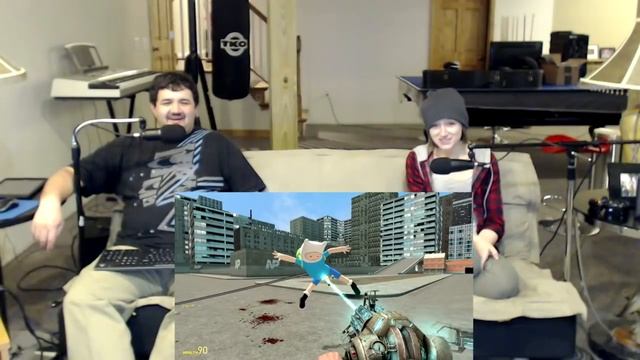 Renegades React to... VanossGaming Gmod Matrix - Slow Motion Mod, Hungry Hippos, Dodgeball смотреть онлайн