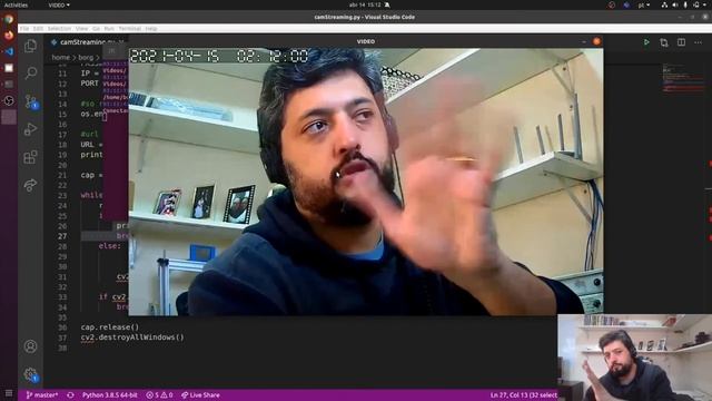 Camera IP + OpenCV + RTSP e detector de face смотреть онлайн
