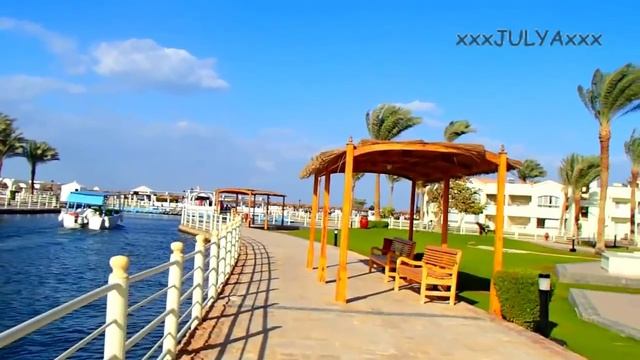 Review Dana Beach Resort (Egypt, Hurghada) - Обзор территории Дана Бич Резорт (Египет, Хургада) смотреть онлайн