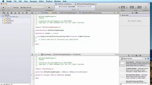 005 Install a C compiler on a Mac смотреть онлайн