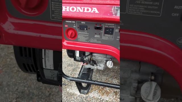 Trying This Honda EB6500 Generator A Powerful Power Source #trending #tools #honda