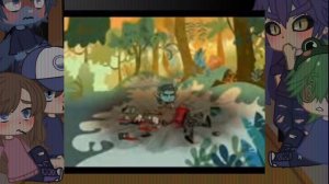 "реакция фандомов на флиппи и весёлых лесных друзей"