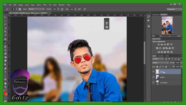 Photoshop Manipulation Tutorial Creative Film Poster Design Fighter Boy смотреть онлайн