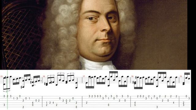 For easy guitar. 3 Variations from Passacaglia - Georg F Handel (+Tabs) смотреть онлайн