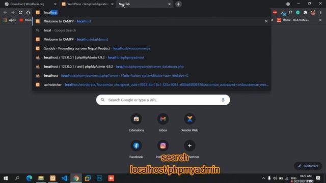 How to install WordPress using Xampp software | Installation WordPress using Apache server and MySQ смотреть онлайн