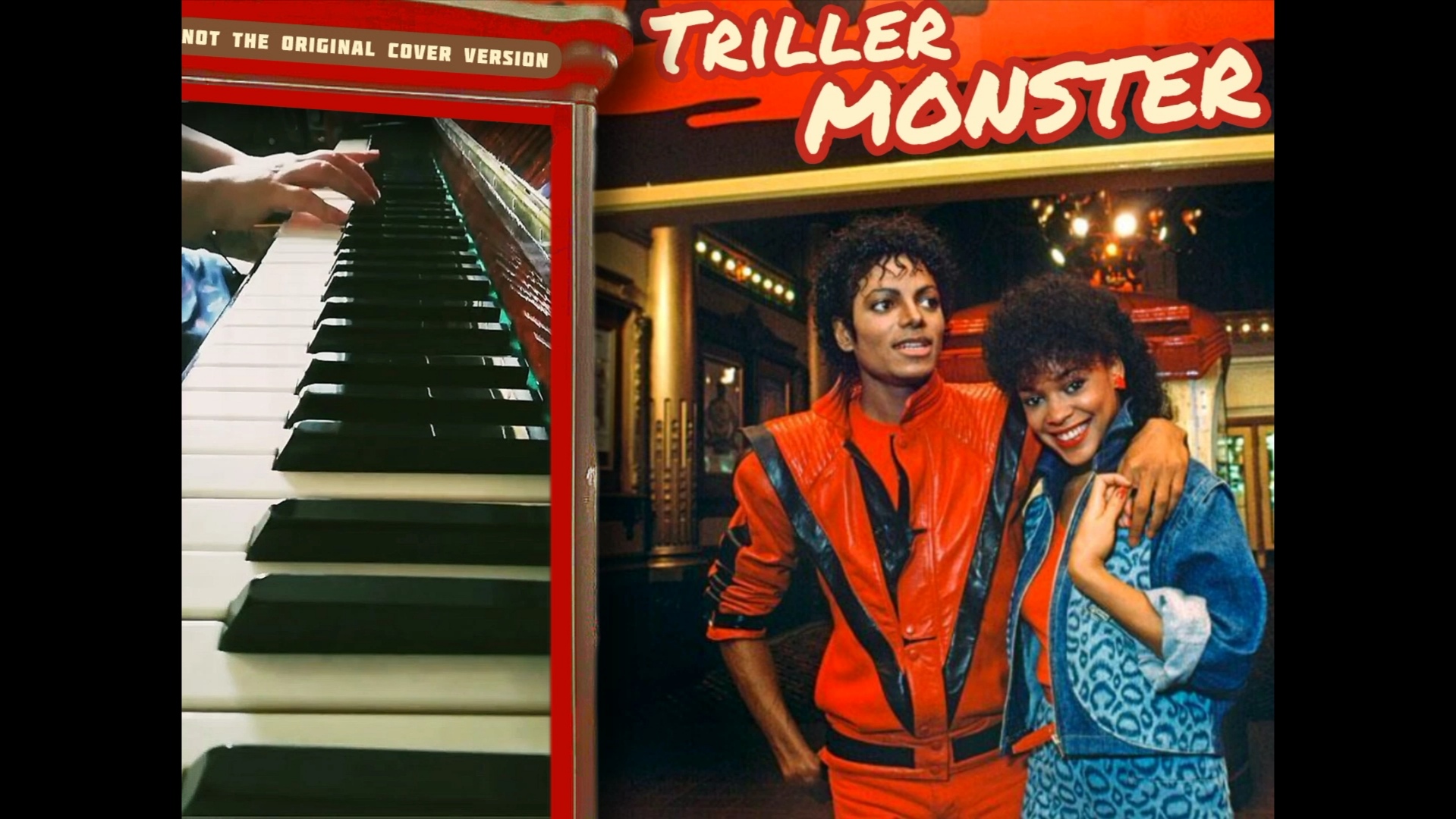 Monster / Triller - Michael Jackson и не оригинальная кавер-версия рояля с его вокалом смотреть онлайн