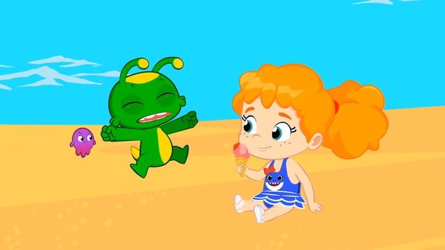NOUVEAU Itsy Bitsy Chanson de Nöel de Groovy Le Martien | Dessin animé éducatif pour bébés смотреть онлайн