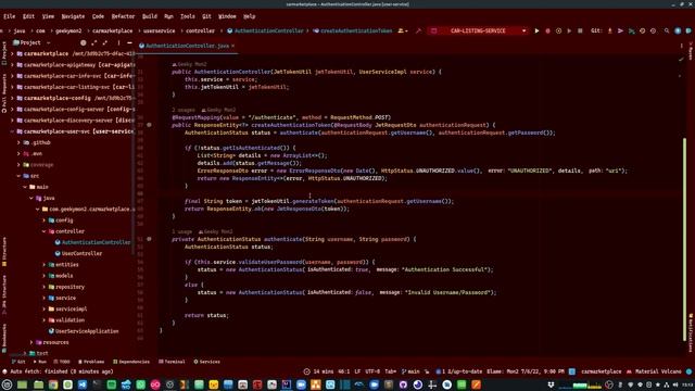 JWT Auth with Database User Validation смотреть онлайн