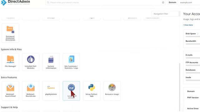 How to Enable the GD extension of PHP using CloudLinux Selector in DirectAdmin INTERPROWEBHOST смотреть онлайн