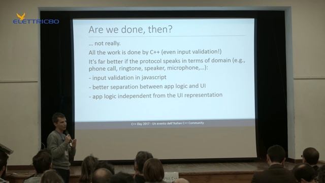 C++ Day 2017 - C++ e UI: un approccio alternativo (Daniele Pallastrelli) смотреть онлайн