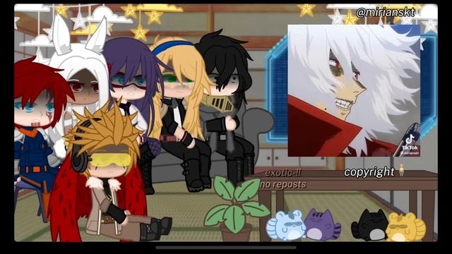 Pro Heroes React To The Future [] Part 2/? [] Anime/manga Spoilers [] Mha/bnha [] Gacha Club