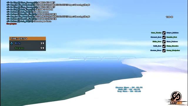 ПОТНЫЙ КАПТУР НА SAMP.NET | GROOVE STREER vs RIFA GANG | смотреть онлайн