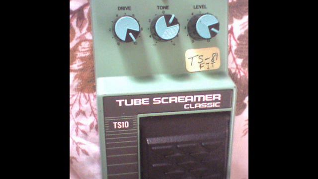 Ibanez tube screamer TS10 classic full gan Test 3 смотреть онлайн