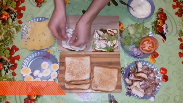 Клаб сэндвич самый вкусный рецепт смотреть онлайн