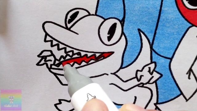 Cómo dibujar a Rainbow Friends Roblox , Coloring pages , Drawing whit Me смотреть онлайн