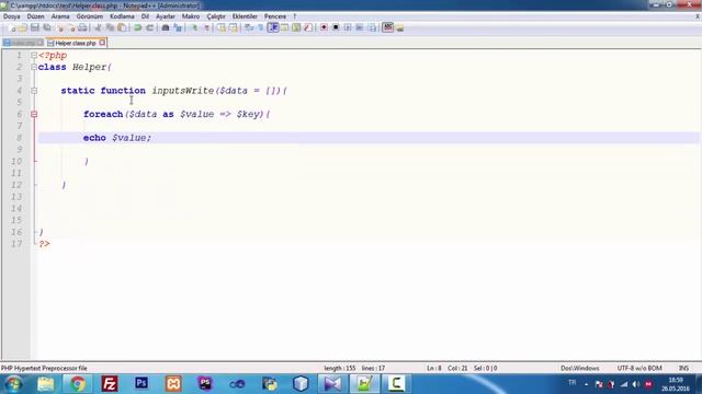 PHP DERSLERİ - İNPUT OLUŞTURUCU CLASS смотреть онлайн