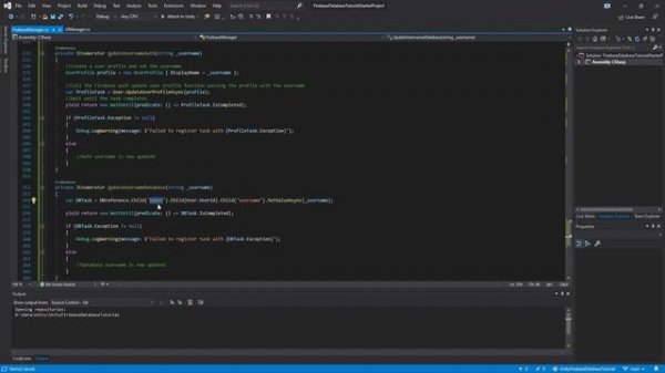 Unity User Data & Scoreboard Tutorial - Firebase Realtime Database