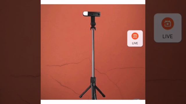 Новинка 2021, беспроводная селфи-Палка с Bluetooth, мини-штатив, выдвижной монопод с заполсветильни смотреть онлайн