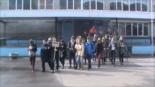 Учащиеся Лицея №12 г. Химки присоединились к Всероссийской акции в честь Дня Победы #ОднаНаВсех# смотреть онлайн