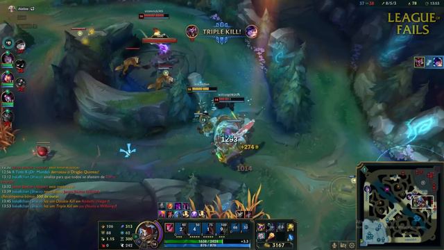 Random Plays LOL FUN Moments 2024 (URF, Pentakill, Montage, Outplays) #217 смотреть онлайн