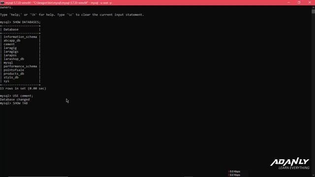 Lecture 2: #Delete a #row from a #table using #commandprompt. #MySQL basic commands in #cmd. смотреть онлайн