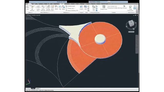 Live 3D Modeling - Autocad 2013 смотреть онлайн