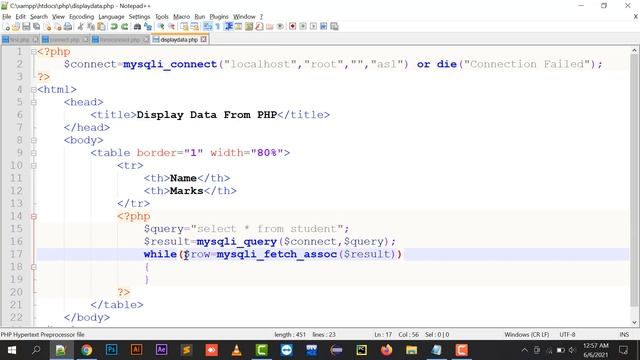 PHP 8 Display Data From Database | How to display data from database using PHP 8 | PHP 8 Tutorial смотреть онлайн