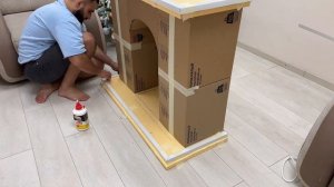 Декоративный камин своими руками!!!