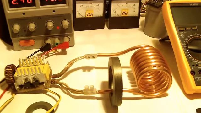 Опыты с ферритами. Ток смотреть онлайн