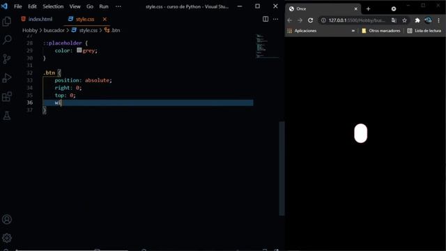✅ Como hacer una barra de búsqueda con efecto hover con html y css - Facil смотреть онлайн