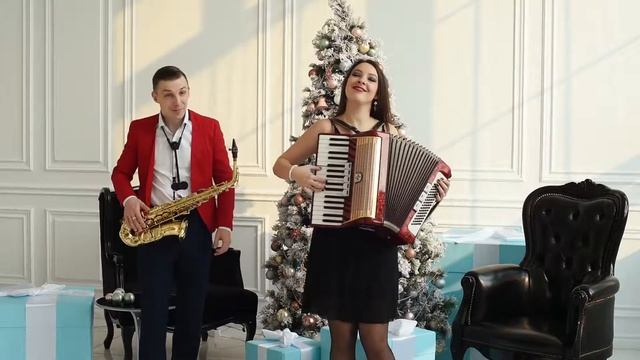 Джаз-бэнд на праздник. Саксофон и аккордеон. смотреть онлайн