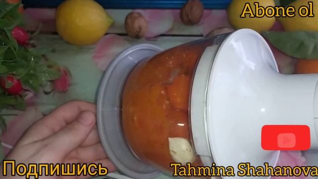 Соус для завтрака. Паштет из моркови и грецких орехов. Kahvaltılık sos. Cevizli havuç sos yapımı смотреть онлайн