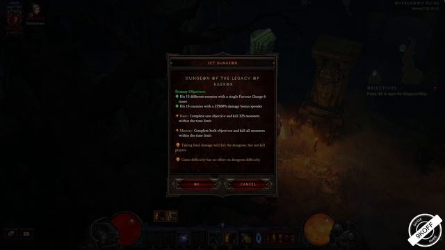 Diablo 3: Комплектное подземелье за Варвара в сете Наследие Рекор