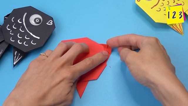3d paper fish - Easy Paper Crafts смотреть онлайн