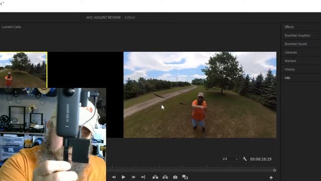 DJI Mic Mount Review for Insta 360 One X2 смотреть онлайн
