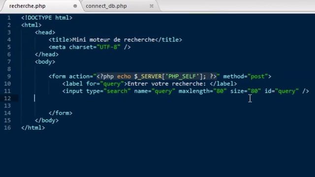 CREER UN MOTEUR DE RECHERCHE POUR VOTRE SITE WEB AVEC PHP - Part 2 смотреть онлайн
