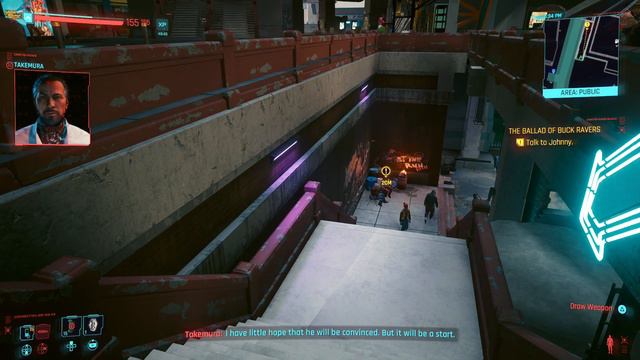 Cyberpunk 2077 PS4 Patch 1.6 Free Roam Gameplay смотреть онлайн