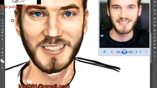 Рисуем, онлайн, Draw. online, Photoshop, рисую, смотреть онлайн