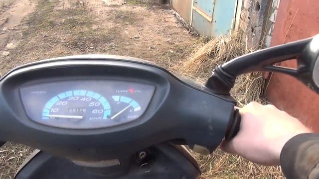 Honda Tact AF30 "Ямамото". С него началась мастерская. смотреть онлайн